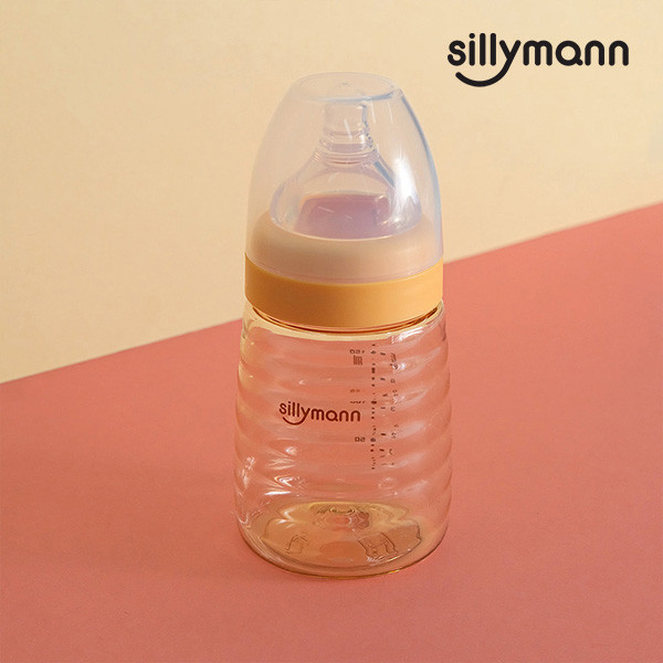 【韓國sillymann】寬口徑母乳實感 PPSU輕巧設計款蜂蜜奶瓶160ml PPSU,寬口奶瓶,奶瓶,耐熱至200度,輕巧,防滑,方便攜帶,
鉑金矽膠,母乳實感,安全材質,好握拿,防脹氣,舒適哺乳