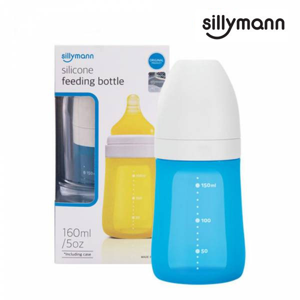 【韓國sillymann】 100%鉑金矽膠奶瓶160ML 