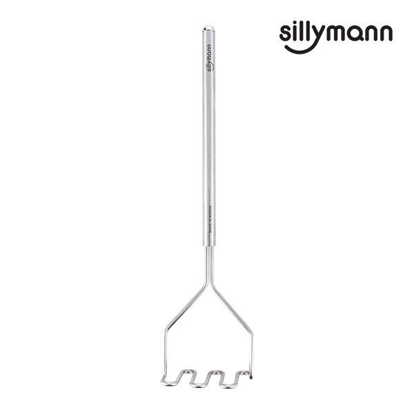 【韓國sillymann】304不鏽鋼輕巧型馬鈴薯搗碎器 sillymann,烘焙,料理,304不鏽鋼,韓國製造,搗碎器,輕巧,窄口徑使用,沸水消毒,可用洗碗機,