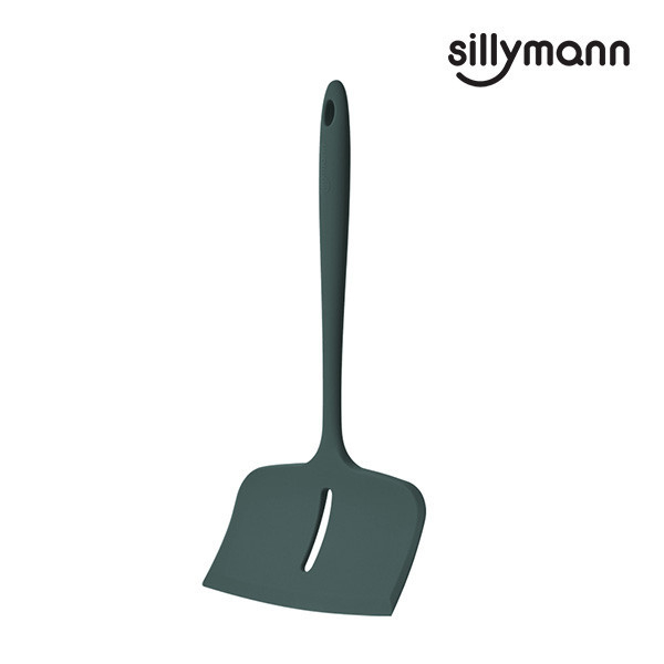 【韓國sillymann】100%鉑金矽膠寬版一體成型煎鏟 sillymann,韓國製造,廚具,炒鏟,煎鏟,可瀝油,大鏟面,好翻面,鉑金矽膠,環保材質,安全無毒,不刮傷鍋具,防滑,輕巧,耐高溫,沸水消毒,微波爐消毒,蒸氣鍋消毒,紫外線消毒,不易變形,半永久性