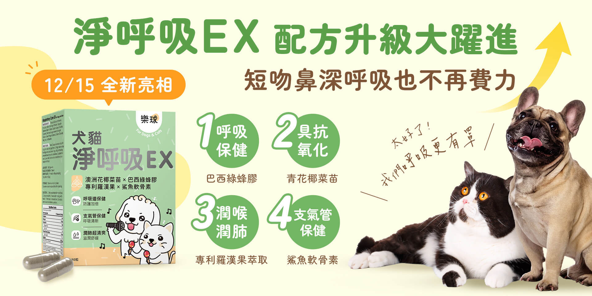 樂球淨呼吸EX 全面大升級