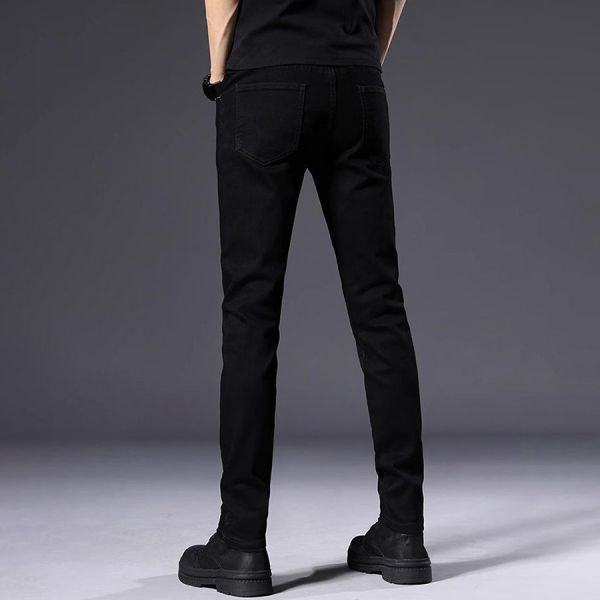 影璀彈力修身牛仔長褲 - 1配色（限時特賣 - 5折） 幕峰MuFeng,男裝特賣,5折優惠,快閃活動,限時出清,網路購物,男裝品牌,超值優惠,時尚穿搭,2025特賣