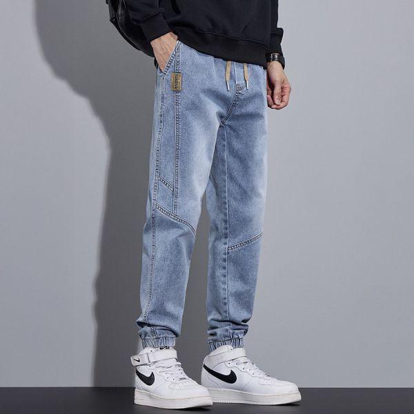 締拘休閒縮口牛仔長褲 - 4配色（限時特賣 - 5折） 幕峰MuFeng,男裝特賣,5折優惠,快閃活動,限時出清,網路購物,男裝品牌,超值優惠,時尚穿搭,2026特賣