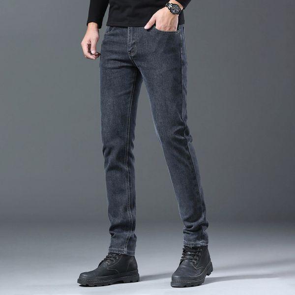 薰煙彈力修身牛仔長褲 - 2配色（限時特賣 - 5折） 幕峰MuFeng,男裝特賣,5折優惠,快閃活動,限時出清,網路購物,男裝品牌,超值優惠,時尚穿搭,2026特賣
