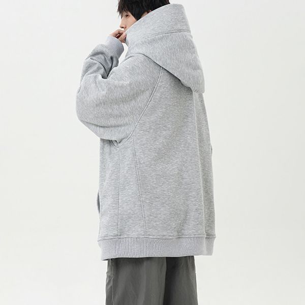 毆吉潮流連帽長袖 - 4配色 幕峰MuFeng,連帽衛衣男,高街風衛衣,潮流男裝,寬鬆版型上衣,街頭穿搭,百搭外套,秋冬長袖上衣,質感衛衣,休閒潮牌