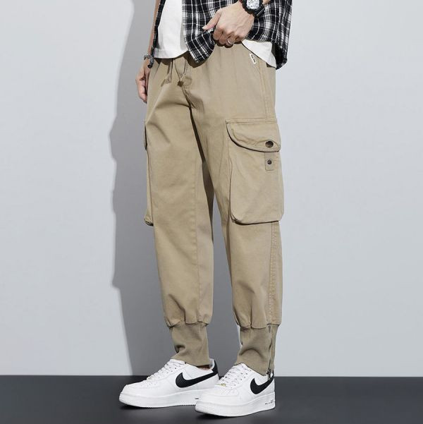 野華工裝束口長褲 - 3配色（限時特賣 - 5折） 幕峰MuFeng,男裝特賣,5折優惠,快閃活動,限時出清,網路購物,男裝品牌,超值優惠,時尚穿搭,2025特賣