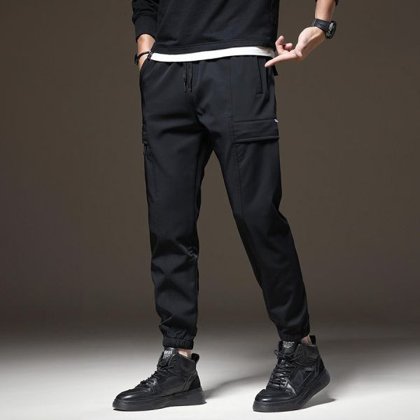 高逸重磅修身縮口九分長褲 - 2配色（限時特賣 - 5折） 幕峰MuFeng,男裝特賣,5折優惠,快閃活動,限時出清,網路購物,男裝品牌,超值優惠,時尚穿搭,2025特賣