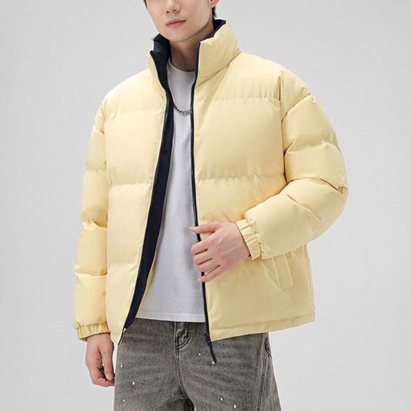 冬喉加厚防風保暖外套 - 4配色 幕峰MuFeng,立領棉服,加厚棉衣,防風外套,秋冬外套,保暖棉服,寬鬆棉衣,休閒外套,冬季男裝,男士棉服