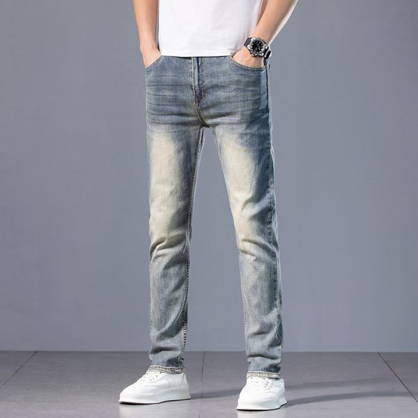 懷典休閒直筒牛仔長褲 - 1配色（限時特賣 - 5折） 幕峰MuFeng,男裝特賣,5折優惠,快閃活動,限時出清,網路購物,男裝品牌,超值優惠,時尚穿搭,2025特賣