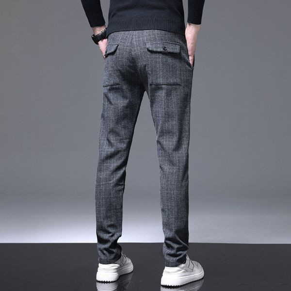 霧格休閒修身長褲 - 2配色（限時特賣 - 5折） 幕峰MuFeng,男裝特賣,5折優惠,快閃活動,限時出清,網路購物,男裝品牌,超值優惠,時尚穿搭,2026特賣