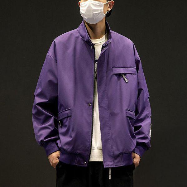 裕然立領工裝潮流外套 - 2配色（限時特賣 - 5折） 幕峰MuFeng,男裝特賣,5折優惠,快閃活動,限時出清,網路購物,男裝品牌,超值優惠,時尚穿搭,2026特賣