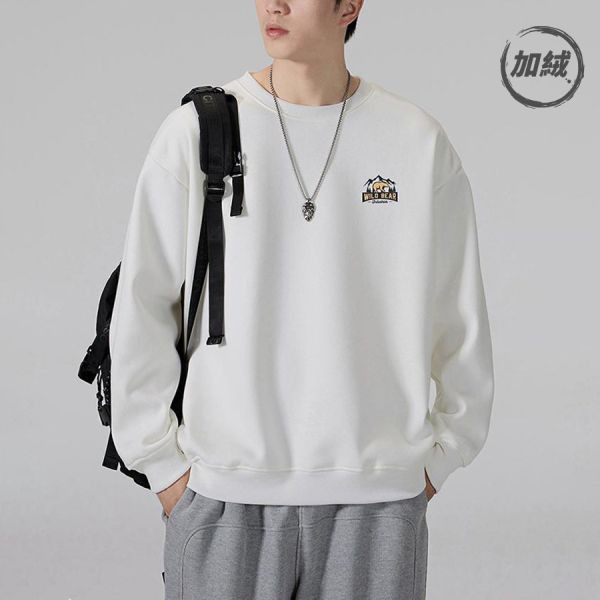 巖熊重磅潮流長袖 - 5色（加絨）（限時特賣 - 5折） 幕峰MuFeng,男裝特賣,5折優惠,快閃活動,限時出清,網路購物,男裝品牌,超值優惠,時尚穿搭,2025特賣