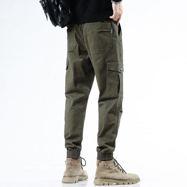 拓峰工裝休閒九分縮口長褲 - 3配色（限時特賣 - 5折） 幕峰MuFeng,男裝特賣,5折優惠,快閃活動,限時出清,網路購物,男裝品牌,超值優惠,時尚穿搭,2025特賣