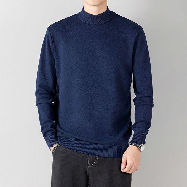 柔序半高領針織毛衣長袖 - 7配色（限時特賣 - 5折） 幕峰MuFeng,男裝特賣,5折優惠,快閃活動,限時出清,網路購物,男裝品牌,超值優惠,時尚穿搭,2026特賣