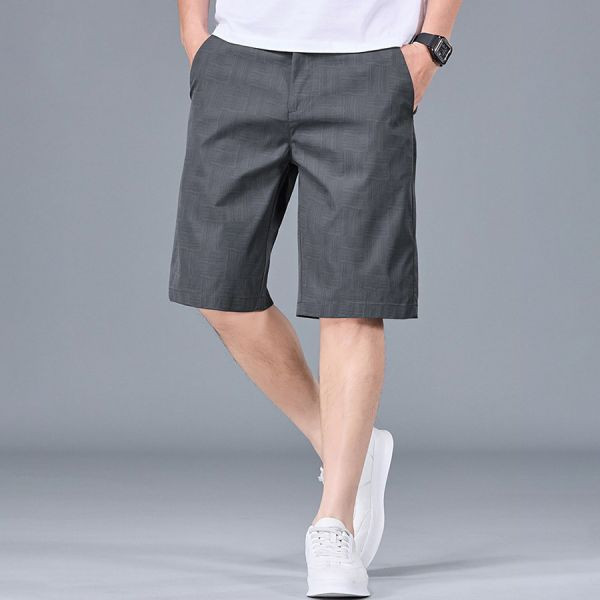 波影冰絲休閒短褲 - 4配色（限時特賣 - 5折） 幕峰MuFeng,男裝特賣,5折優惠,快閃活動,限時出清,網路購物,男裝品牌,超值優惠,時尚穿搭,2026特賣