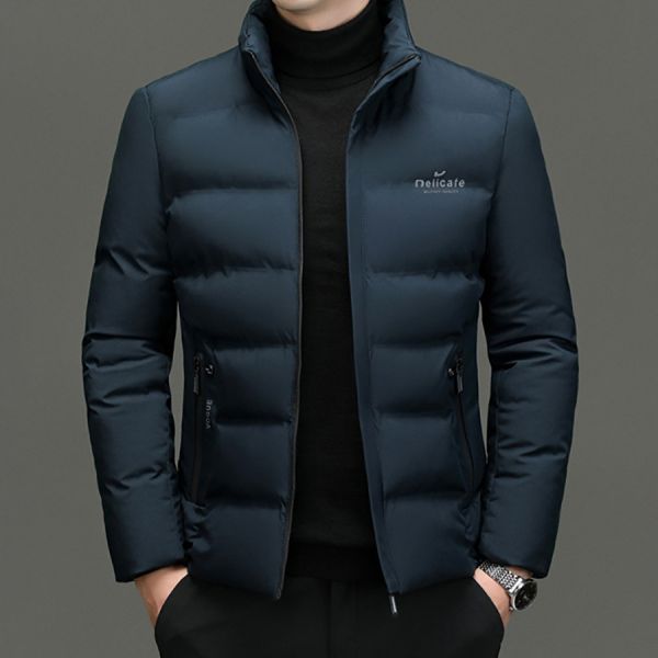 御尚立領質感保暖外套 - 3配色 幕峰MuFeng,男士羽絨外套,立領保暖外套,冬季加厚上衣,商務休閒外套,高質感男裝,秋冬防寒外套,百搭羽服外套,男裝冬季穿搭,保暖時尚外套