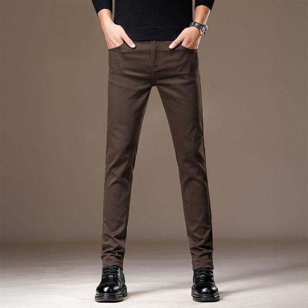 極裁彈力修身休閒長褲 - 4配色（限時特賣 - 5折） 幕峰MuFeng,男裝特賣,5折優惠,快閃活動,限時出清,網路購物,男裝品牌,超值優惠,時尚穿搭,2026特賣