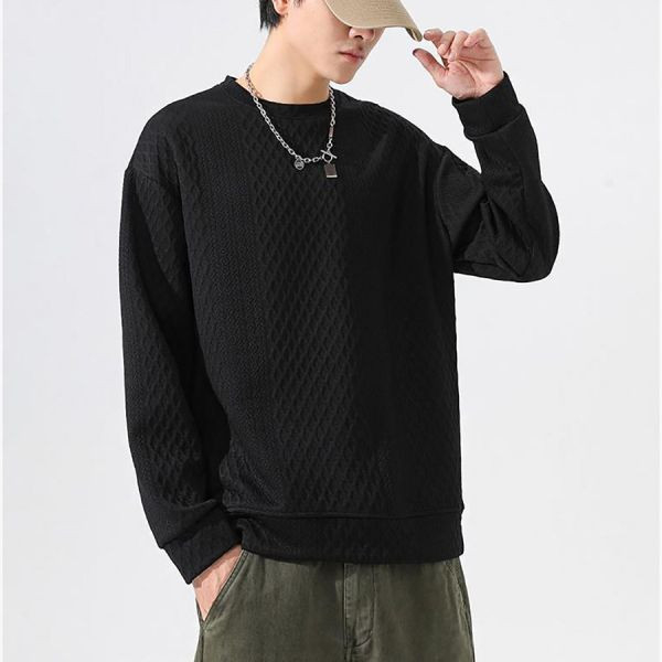 秋影休閒針織毛衣 - 2配色（限時特賣 - 5折） 幕峰MuFeng,男裝特賣,5折優惠,快閃活動,限時出清,網路購物,男裝品牌,超值優惠,時尚穿搭,2025特賣