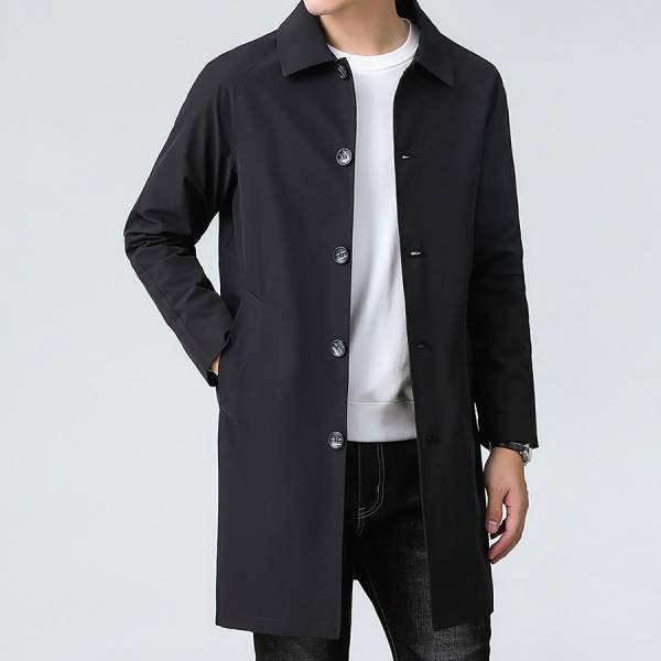 俠客長版風衣外套 - 3配色（限時特賣 - 5折） 幕峰MuFeng,男裝特賣,5折優惠,快閃活動,限時出清,網路購物,男裝品牌,超值優惠,時尚穿搭,2025特賣
