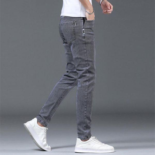 雪城彈力牛仔長褲 - 1配色（限時特賣 - 5折） 幕峰MuFeng,男裝特賣,5折優惠,快閃活動,限時出清,網路購物,男裝品牌,超值優惠,時尚穿搭,2026特賣