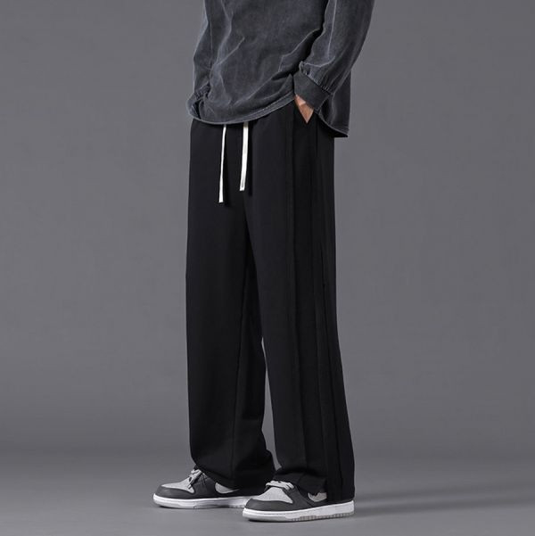 酷剎針織垂感直筒長褲 - 2配色（限時特賣 - 5折） 幕峰MuFeng,男裝特賣,5折優惠,快閃活動,限時出清,網路購物,男裝品牌,超值優惠,時尚穿搭,2026特賣