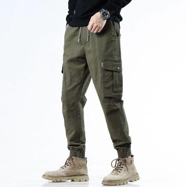 拓峰工裝休閒九分縮口長褲 - 3配色（限時特賣 - 5折） 幕峰MuFeng,男裝特賣,5折優惠,快閃活動,限時出清,網路購物,男裝品牌,超值優惠,時尚穿搭,2026特賣