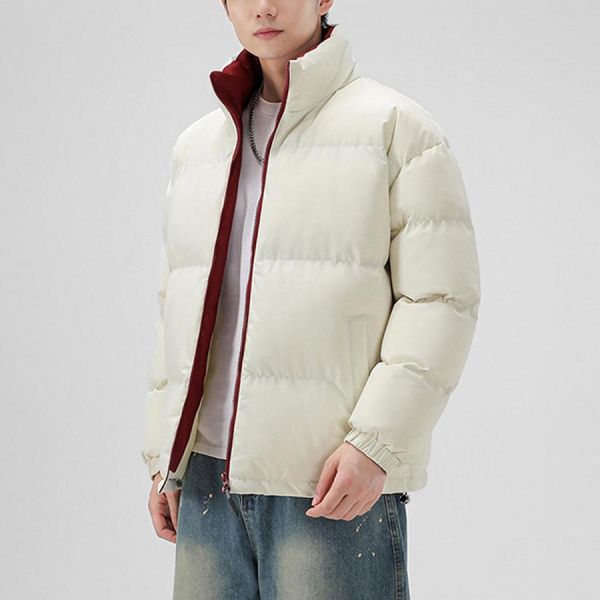 冬喉加厚防風保暖外套 - 4配色 幕峰MuFeng,立領棉服,加厚棉衣,防風外套,秋冬外套,保暖棉服,寬鬆棉衣,休閒外套,冬季男裝,男士棉服