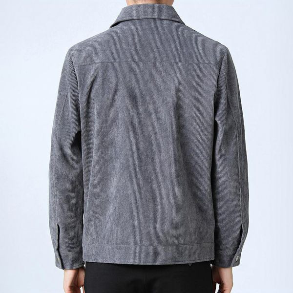 韵酷翻領排扣休閒外套 - 4配色（限時特賣 - 5折） 幕峰MuFeng,男裝特賣,5折優惠,快閃活動,限時出清,網路購物,男裝品牌,超值優惠,時尚穿搭,2025特賣