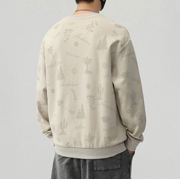 叢集刺繡印花休閒長袖 - 3配色 幕峰,班服,團服,外套,褲子,襯衫,男裝,牛仔褲,網路購物,購物