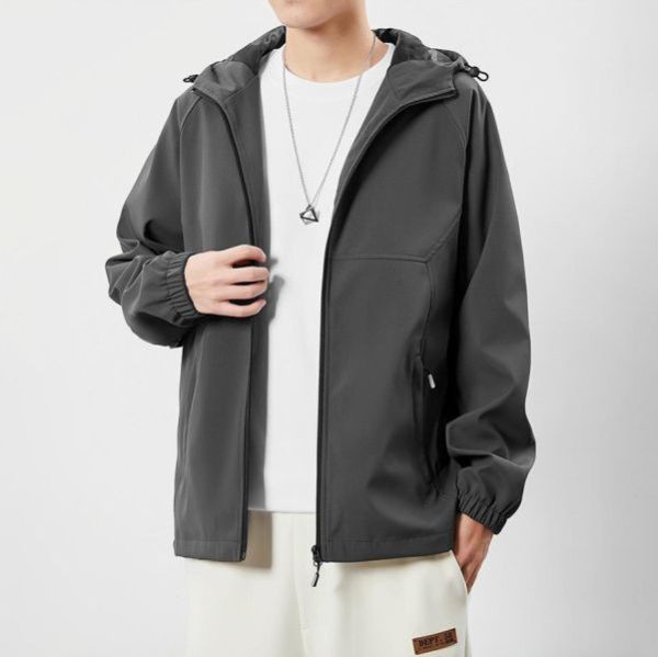 輕奢防風連帽外套 - 2配色（限時特賣 - 5折） 幕峰MuFeng,男裝特賣,5折優惠,快閃活動,限時出清,網路購物,男裝品牌,超值優惠,時尚穿搭,2025特賣