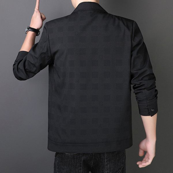 尊格翻領潮流外套 - 1配色（限時特賣 - 5折） 幕峰MuFeng,男裝特賣,5折優惠,快閃活動,限時出清,網路購物,男裝品牌,超值優惠,時尚穿搭,2025特賣