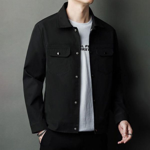 飛休翻領休閒外套 - 3配色（限時特賣 - 5折） 幕峰MuFeng,男裝特賣,5折優惠,快閃活動,限時出清,網路購物,男裝品牌,超值優惠,時尚穿搭,2026特賣