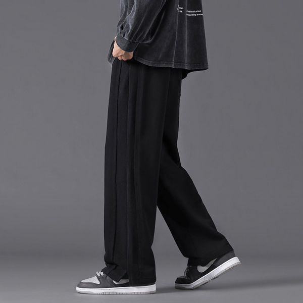 酷剎針織垂感直筒長褲 - 2配色（限時特賣 - 5折） 幕峰MuFeng,男裝特賣,5折優惠,快閃活動,限時出清,網路購物,男裝品牌,超值優惠,時尚穿搭,2026特賣