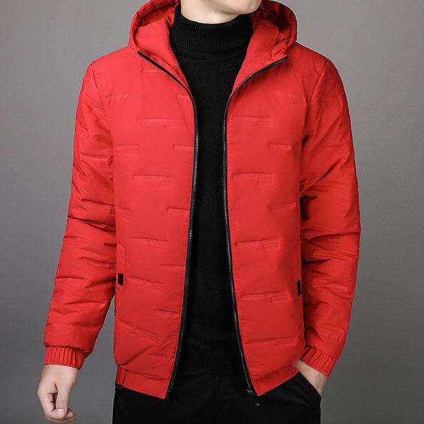 冷鋒防風保暖連帽休閒外套 - 5配色 幕峰MuFeng,連帽外套,純色外套,秋冬男裝,拉鍊外套,寬鬆版型外套,大尺碼男裝,百搭風外套,休閒穿搭必備,質感潮流外套