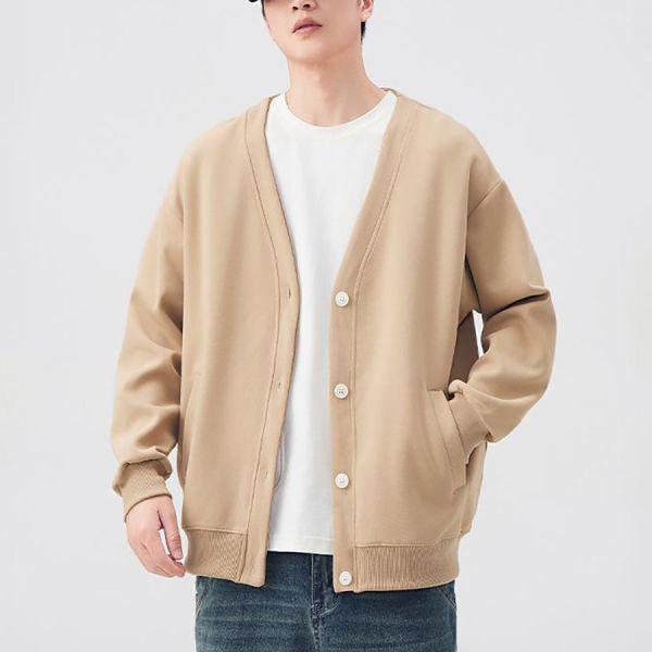 菁研開衫休閒毛衣薄外套 - 2配色（限時特賣 - 5折） 幕峰MuFeng,男裝特賣,5折優惠,快閃活動,限時出清,網路購物,男裝品牌,超值優惠,時尚穿搭,2026特賣