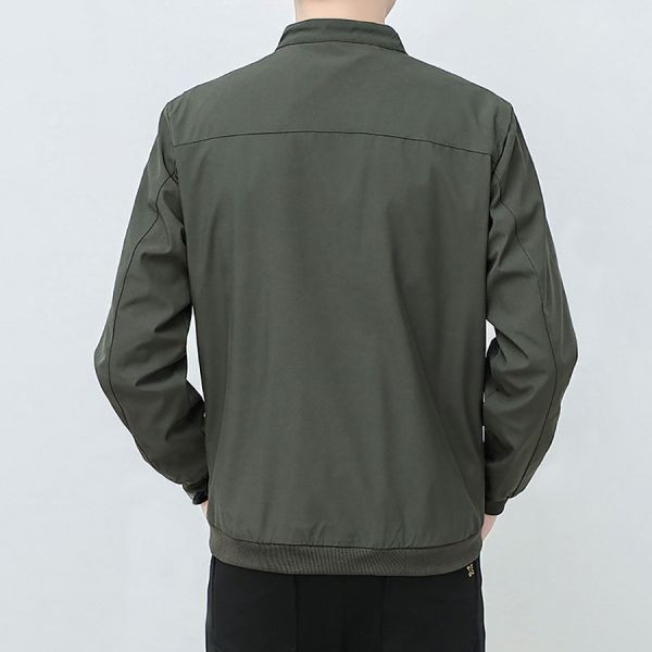 黎敦立領排釦休閒外套 - 2配色（限時特賣 - 5折） 幕峰MuFeng,男裝特賣,5折優惠,快閃活動,限時出清,網路購物,男裝品牌,超值優惠,時尚穿搭,2025特賣