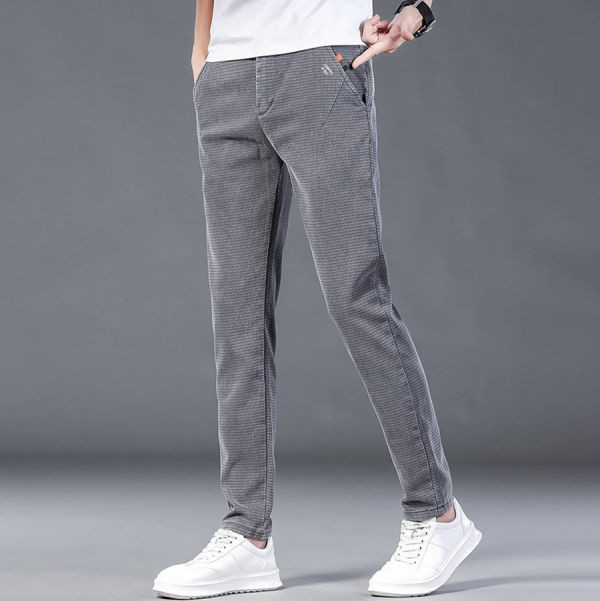 華格彈力休閒長褲 - 3配色（限時特賣 - 5折） 幕峰MuFeng,男裝特賣,5折優惠,快閃活動,限時出清,網路購物,男裝品牌,超值優惠,時尚穿搭,2025特賣