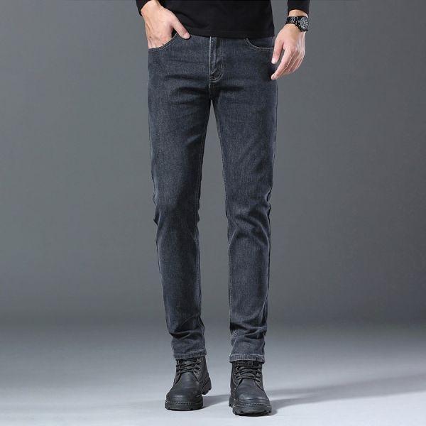 薰煙彈力修身牛仔長褲 - 2配色（限時特賣 - 5折） 幕峰MuFeng,男裝特賣,5折優惠,快閃活動,限時出清,網路購物,男裝品牌,超值優惠,時尚穿搭,2026特賣