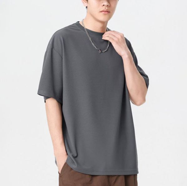 透氣簡約素色短袖 - 5配色 （限時特賣 - 5折） 幕峰MuFeng,男裝特賣,5折優惠,快閃活動,限時出清,網路購物,男裝品牌,超值優惠,時尚穿搭,2025特賣