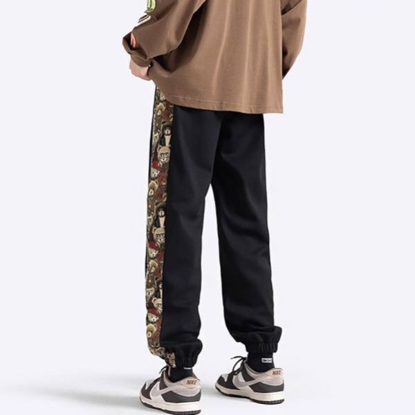 熊牆休閒縮口長褲 - 4配色（限時特賣 - 5折） 幕峰MuFeng,男裝特賣,5折優惠,快閃活動,限時出清,網路購物,男裝品牌,超值優惠,時尚穿搭,2025特賣