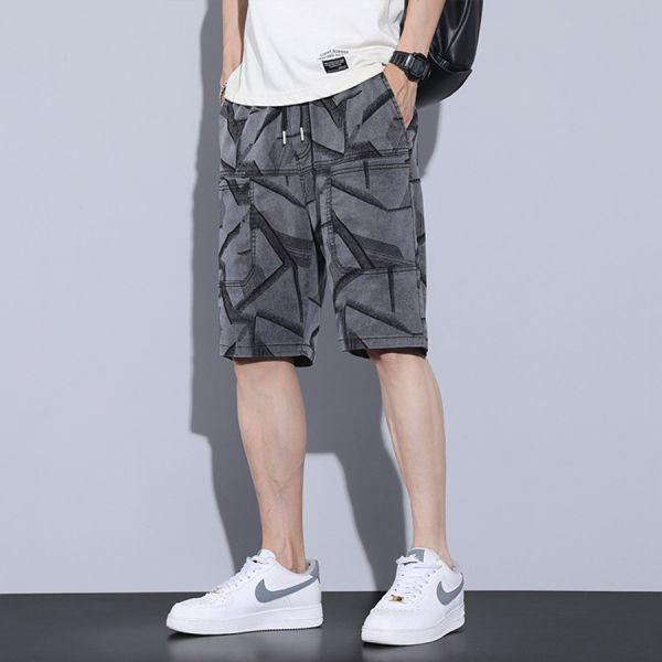 格痕休閒短褲 - 2配色（限時特賣 - 5折） 幕峰MuFeng,男裝特賣,5折優惠,快閃活動,限時出清,網路購物,男裝品牌,超值優惠,時尚穿搭,2025特賣