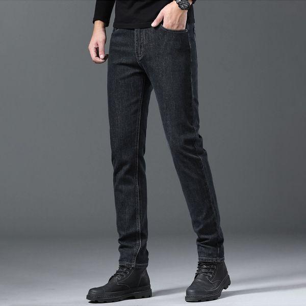 薰煙彈力修身牛仔長褲 - 2配色（限時特賣 - 5折） 幕峰MuFeng,男裝特賣,5折優惠,快閃活動,限時出清,網路購物,男裝品牌,超值優惠,時尚穿搭,2026特賣