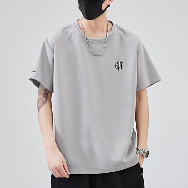 稚品重磅刺繡休閒短袖 - 5配色 幕峰,班服,團服,外套,褲子,襯衫,男裝,牛仔褲,網路購物,購物
