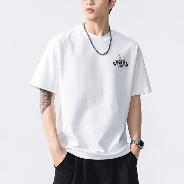 捍跡重磅潮流印花短袖 - 2配色（限時特賣 - 5折） 幕峰MuFeng,男裝特賣,5折優惠,快閃活動,限時出清,網路購物,男裝品牌,超值優惠,時尚穿搭,2026特賣