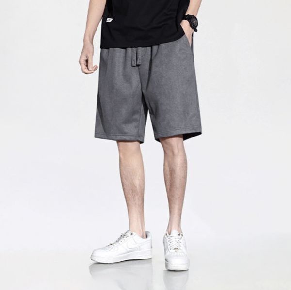 麂絨重磅休閒五分短褲 - 7配色（限時特賣 - 5折） 幕峰MuFeng,男裝特賣,5折優惠,快閃活動,限時出清,網路購物,男裝品牌,超值優惠,時尚穿搭,2025特賣