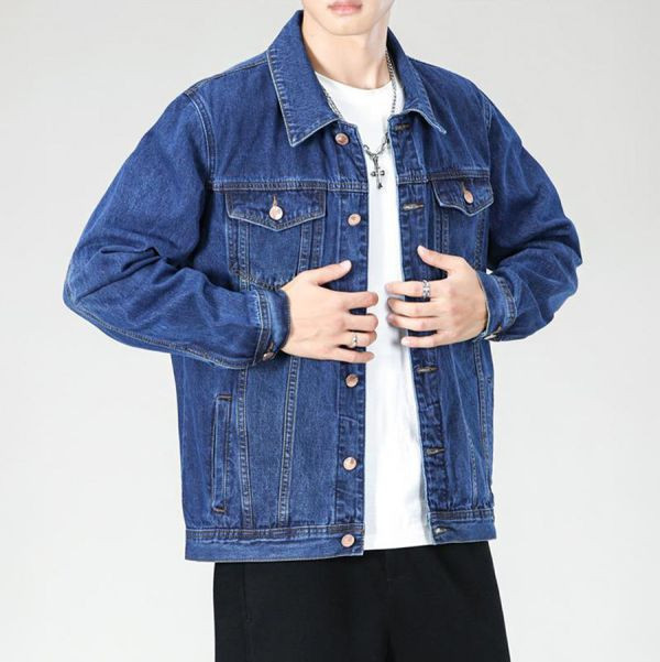 驍雄牛仔休閒外套 - 2配色（限時特賣 - 5折） 幕峰MuFeng,男裝特賣,5折優惠,快閃活動,限時出清,網路購物,男裝品牌,超值優惠,時尚穿搭,2026特賣