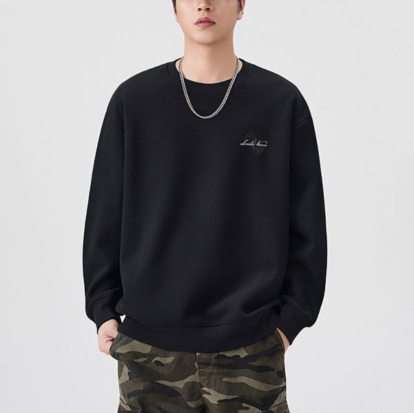 熾影重磅加厚潮流長袖 - 2配色 幕峰MuFeng,本命年衛衣,紅黑圓領衛衣,加厚套頭衫,寬鬆情侶裝,潮牌男裝,秋冬保暖上衣,街頭潮流衛衣,重磅紅色黑色上衣,休閒外套