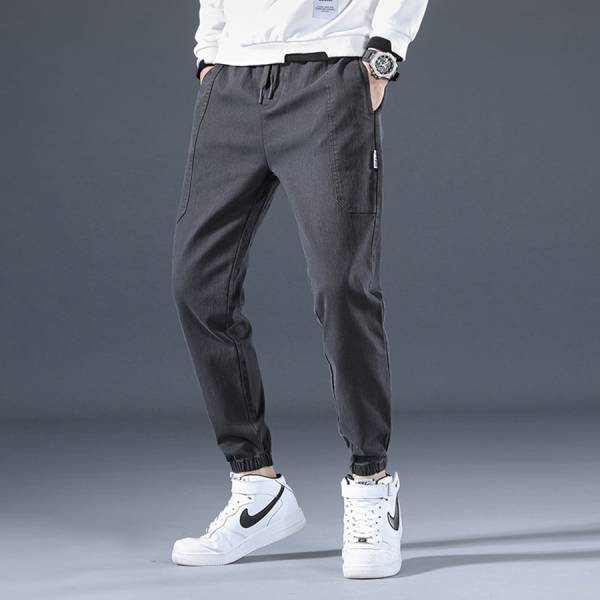 秋穗牛仔束口長褲 - 3配色 幕峰,Mufeng,優惠,流行,服飾,免運,百搭,男裝,品牌,網購