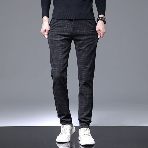 霧格休閒修身長褲 - 2配色（限時特賣 - 5折） 幕峰MuFeng,男裝特賣,5折優惠,快閃活動,限時出清,網路購物,男裝品牌,超值優惠,時尚穿搭,2026特賣