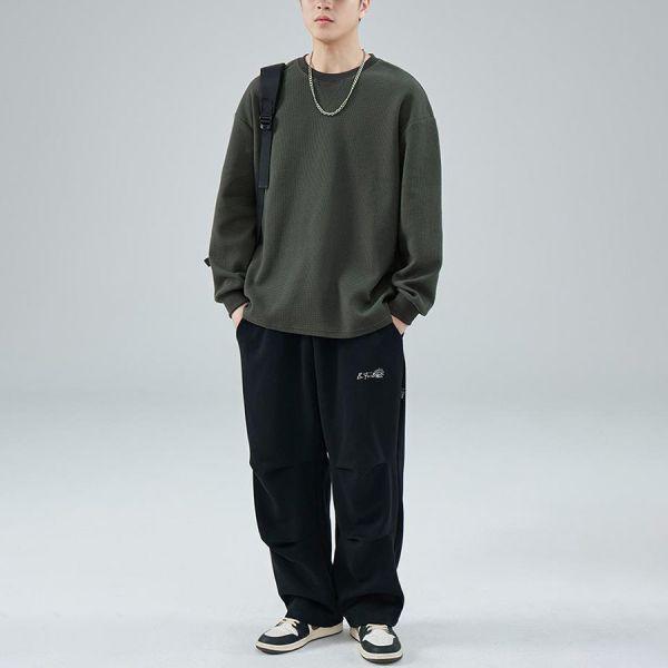 鑽格重磅潮流長袖 - 3配色（限時特賣 - 5折） 幕峰MuFeng,男裝特賣,5折優惠,快閃活動,限時出清,網路購物,男裝品牌,超值優惠,時尚穿搭,2026特賣